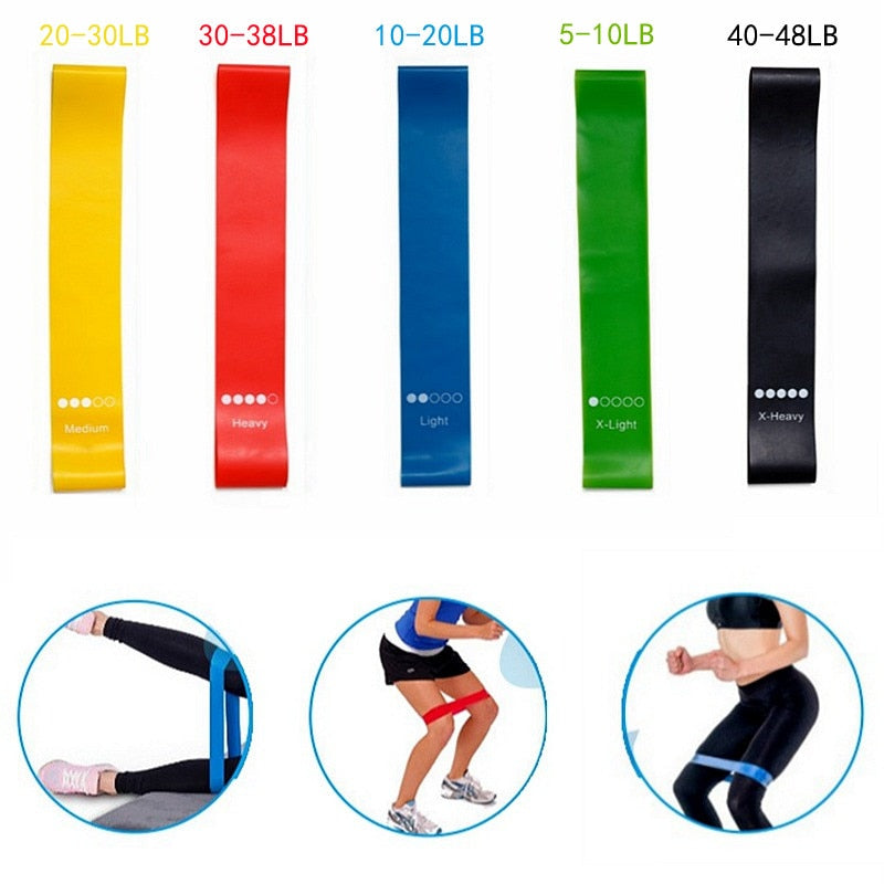 Resistance Bands (FULL SET) + BONUS BAG