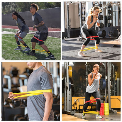 Resistance Bands (FULL SET) + BONUS BAG