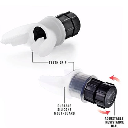 Breathing Resistance Trainer – Adjustable Lung Exercise