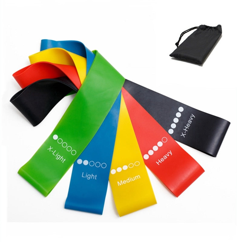Resistance Bands (FULL SET) + BONUS BAG
